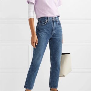 Women’s AGOLDE Riley High- Rise Crop Jeans size 28